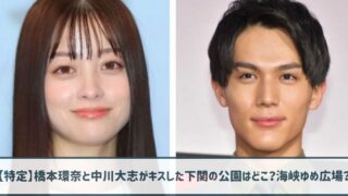 【特定】橋本環奈と中川大志がキスした下関の公園はどこ？海峡ゆめ広場？